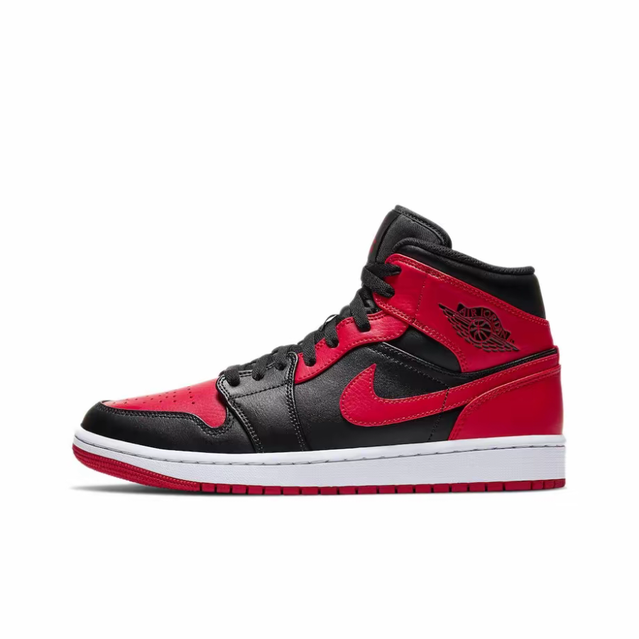 Air Jordan 1 Mid Black & Red